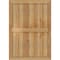 Ekena Millwork Framed Board-n-Batten Shutters, Rough Sawn Western Red Cedar, 26 7/8W x 38H, PR RBF06S26X038RWR - alternate 3